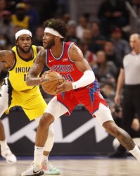  坎宁安33分活塞加时胜步行者  